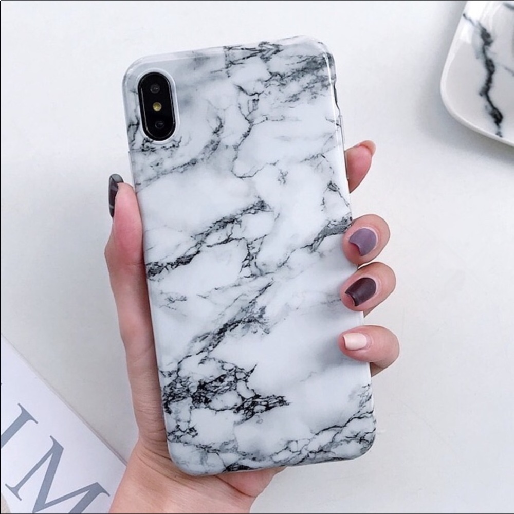NEW White Marble iPhone Case